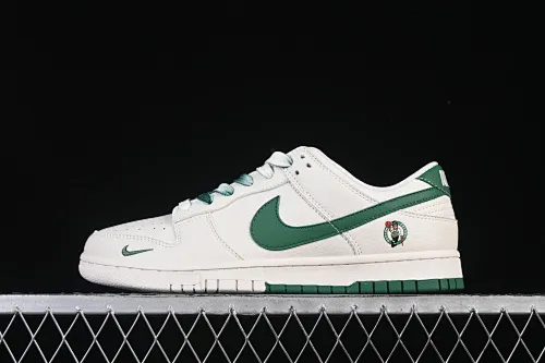 All categories Nk SB Dunk Series Nk SB Dunk Low High-end customized low-top sneakers Nike SB Dunk Low NBA co-branded Celtics Anniversary high-end customized low-top casual sneakers CS1688-106